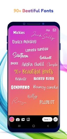 Story Fonts for Instagram для Android — скриншот 1