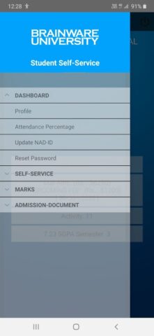 Student Self-Service для Android — скриншот 4