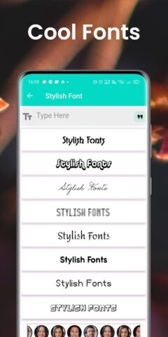 Stylish Fonts для Android — скриншот 3