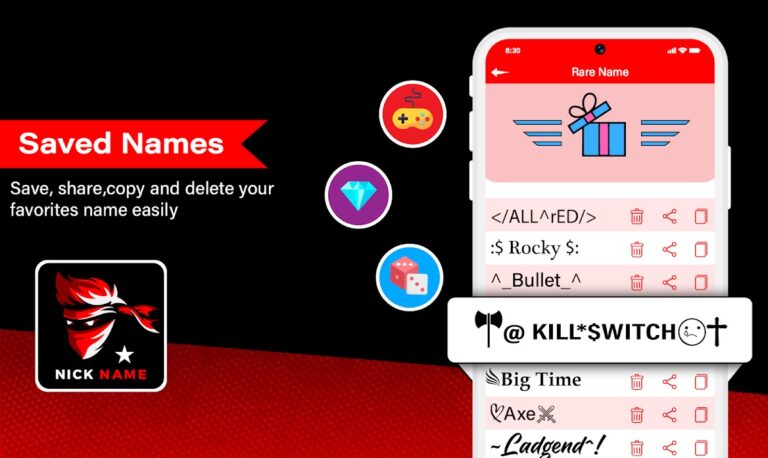 стильно Псевдоним Генератор для Android — скриншот 2