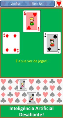 Sueca Portuguesa Jogo Cartas для Android — скриншот 2