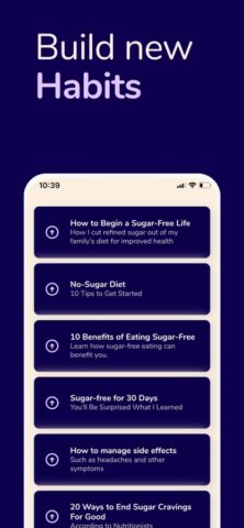 Sugarfree Quit Sugar Addiction для iOS — скриншот 4