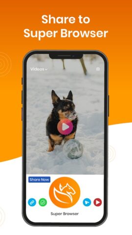 Super Browser: Fast & Private — скриншот 2