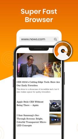 Super Browser: Fast & Private — скриншот 5