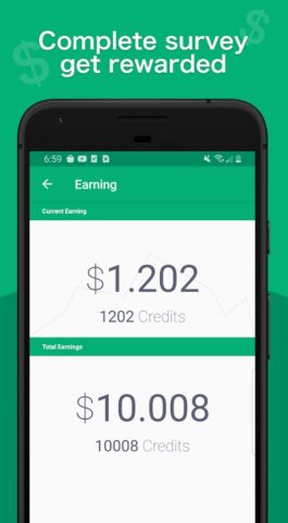 Survey Pay: Surveys for Money для Android — скриншот 2