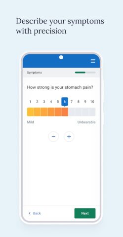 Symptomate — Оценка симптомов для Android — скриншот 5