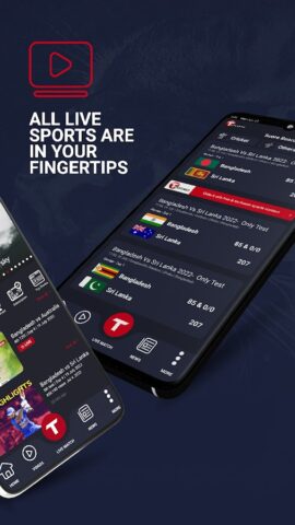T Sports для Android — скриншот 2