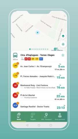 T-mobilitat для Android — скриншот 4