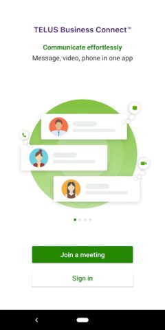 TELUS Business Connect™ для Android — скриншот 1