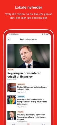 TV 2 Nyheder для Android — скриншот 4