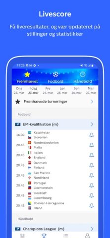 TV 2 Sport для Android — скриншот 2