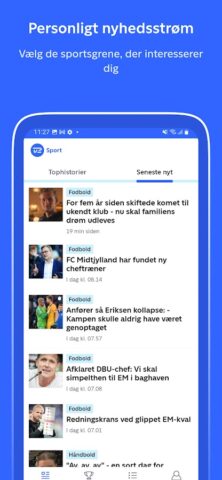 TV 2 Sport для Android — скриншот 3