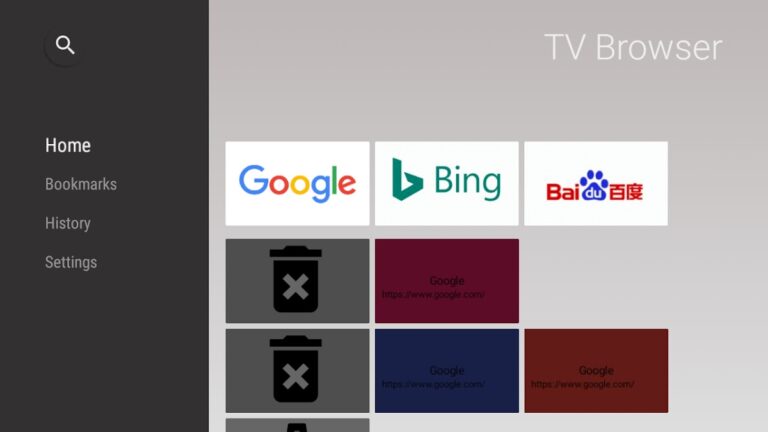 TV-Browser Internet для Android — скриншот 2