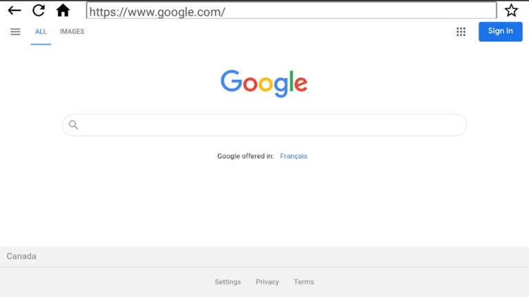 TV-Browser Internet для Android — скриншот 4