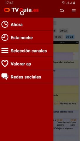 TV Guia Es — Programación TV для Android — скриншот 2