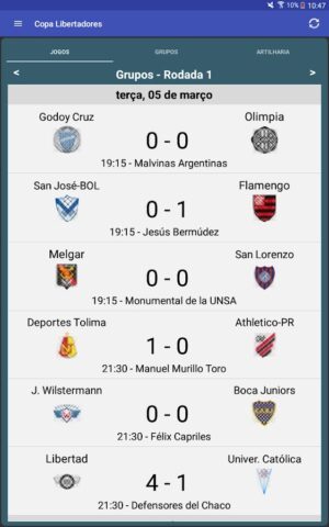 Tabela Brasileirão 2026 для Android — скриншот 4