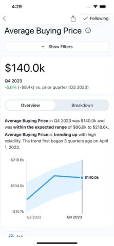 Tableau Mobile для iOS — скриншот 3