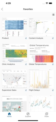 Tableau Mobile для iOS — скриншот 4