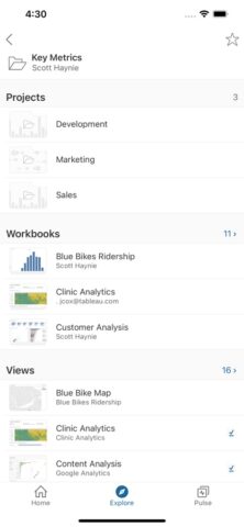 Tableau Mobile для iOS — скриншот 5