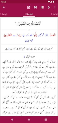 Tafheem ul Quran для Android — скриншот 2