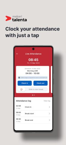 Talenta для Android — скриншот 2