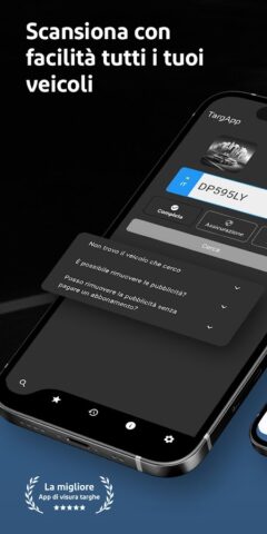 TargApp — Visura targa для Android — скриншот 1