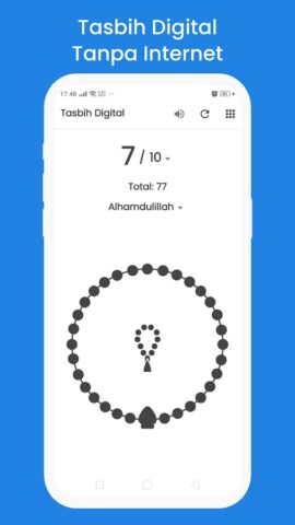 Tasbih Digital Offline для Android — скриншот 2