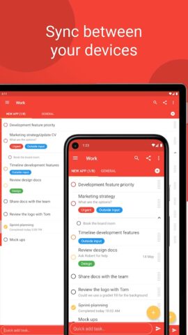 Tasks: To Do List & Reminders для Android — скриншот 4