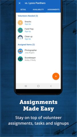 TeamSnap: manage youth sports для Android — скриншот 4