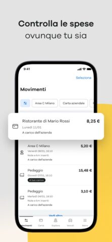 Telepass Business для iOS — скриншот 5