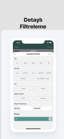Tercih Robotu — YKS TYT AYT для iOS — скриншот 2