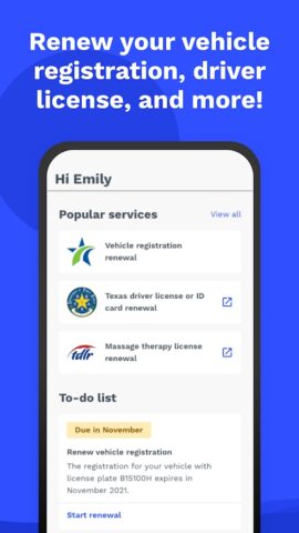 Texas by Texas (TxT) для Android — скриншот 1