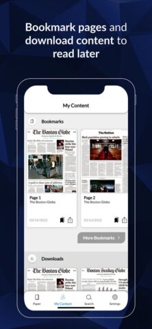 The Boston Globe ePaper для iOS — скриншот 3