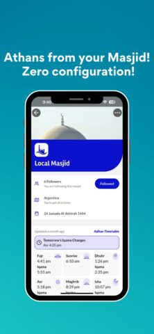 The Masjid App для iOS — скриншот 2