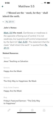 The Study Bible для iOS — скриншот 2