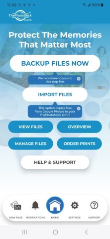 ThePhotoStick Omni для Android — скриншот 1