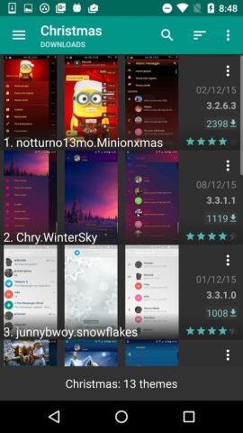 Themes for Plus Messenger для Android — скриншот 1