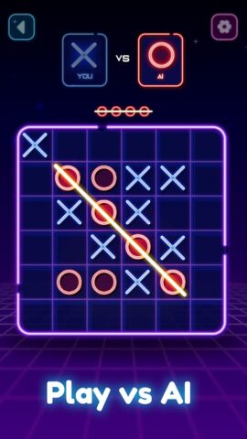 Tic Tac Toe — 2 Player XO для Android — скриншот 3