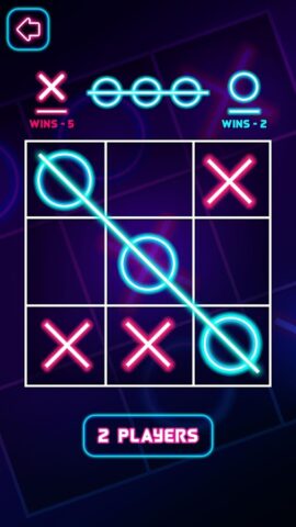 Tic Tac Toe 2 Player — xo game для Android — скриншот 1