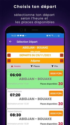 Tickets UTB для Android — скриншот 3