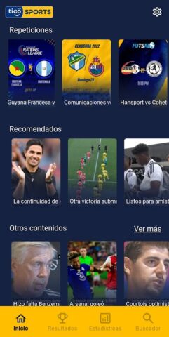 Tigo Sports Guatemala для Android — скриншот 4