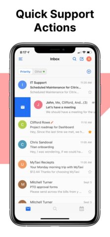 Titan Email: Contacts,Calendar для iOS — скриншот 3