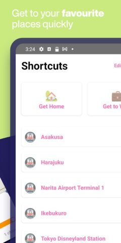 Tokyo Metro Subway Map & Route для Android — скриншот 5