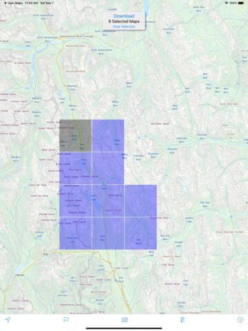 Topo Maps Canada для iOS — скриншот 2