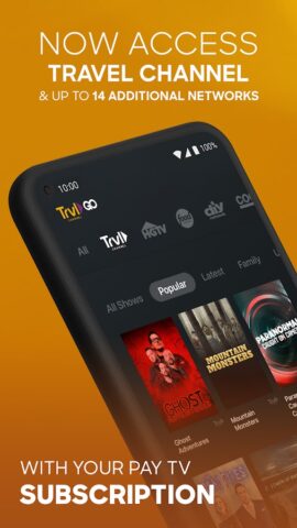 Travel Channel GO для Android — скриншот 1
