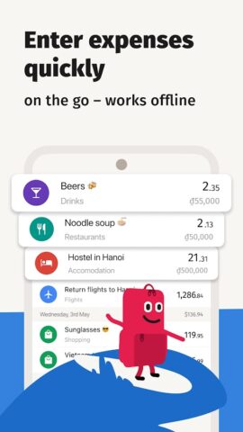 TravelSpend: Travel Budget App для Android — скриншот 3