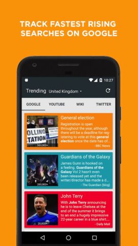 Trending — The Everything App для Android — скриншот 1