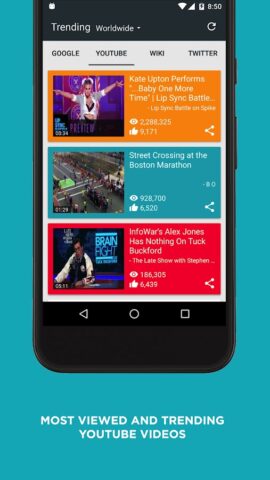 Trending — The Everything App для Android — скриншот 2