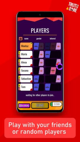 Truth or Dare — Online Chat для Android — скриншот 2