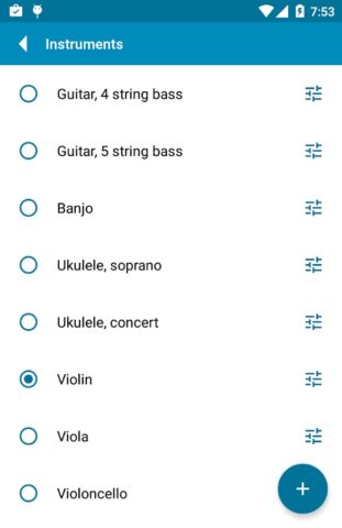 Tuner — gStrings для Android — скриншот 5